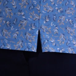 Milo Leaf Print OoohCotton Short-Sleeve Shirt