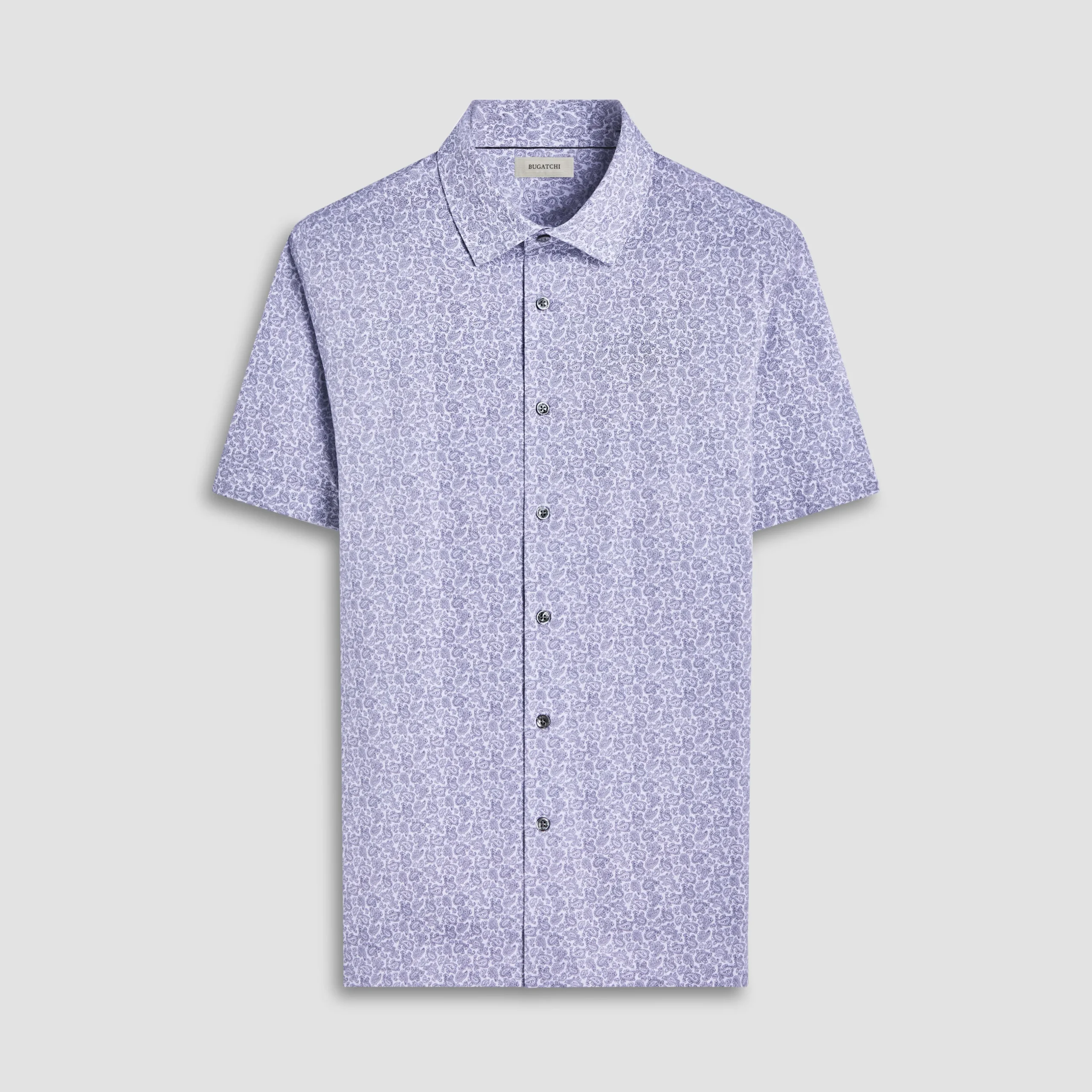 Milo Paisley OoohCotton Short-Sleeve Shirt
