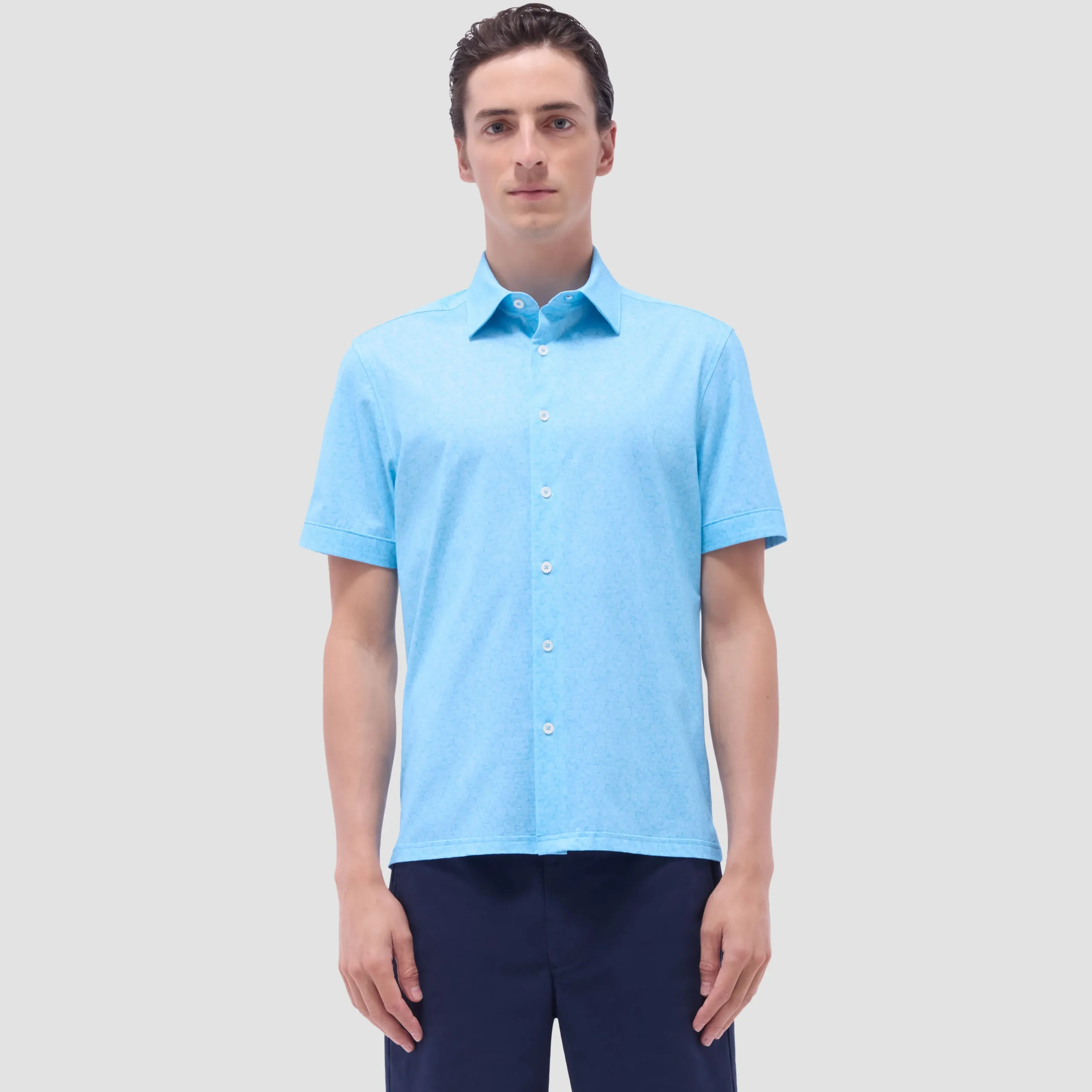 Milo Paisley OoohCotton Short-Sleeve Shirt