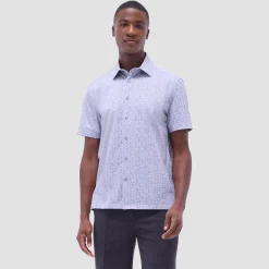 Milo Paisley OoohCotton Short-Sleeve Shirt