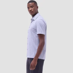 Milo Paisley OoohCotton Short-Sleeve Shirt