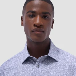 Milo Paisley OoohCotton Short-Sleeve Shirt