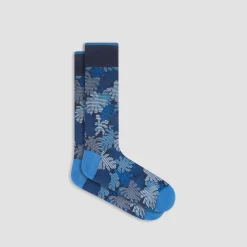 Monstera Leaf Mid-Calf Socks