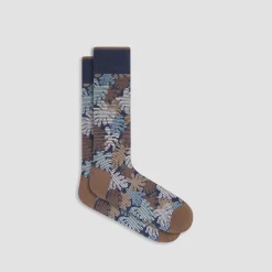 Monstera Leaf Mid-Calf Socks
