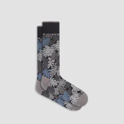 Monstera Leaf Mid-Calf Socks