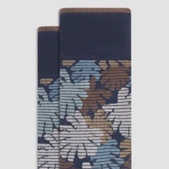 Monstera Leaf Mid-Calf Socks