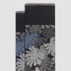 Monstera Leaf Mid-Calf Socks