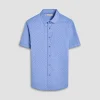 Myron Double-Sided Geometric & Solid OoohCotton Short-Sleeve Shirt