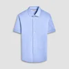 Myron Double-Sided Solid OoohCotton Short-Sleeve Shirt