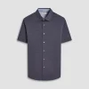 Myron Double-Sided Solid OoohCotton Short-Sleeve Shirt