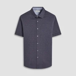 Myron Double-Sided Solid OoohCotton Short-Sleeve Shirt