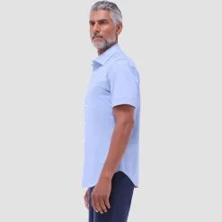 Myron Double-Sided Solid OoohCotton Short-Sleeve Shirt