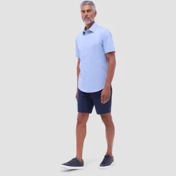 Myron Double-Sided Solid OoohCotton Short-Sleeve Shirt
