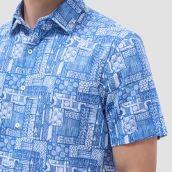 Orson Abstract Short-Sleeve Shirt