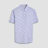 Orson Coastal Toile Short-Sleeve Shirt