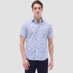 Orson Marine Life Seersucker Short-Sleeve Shirt