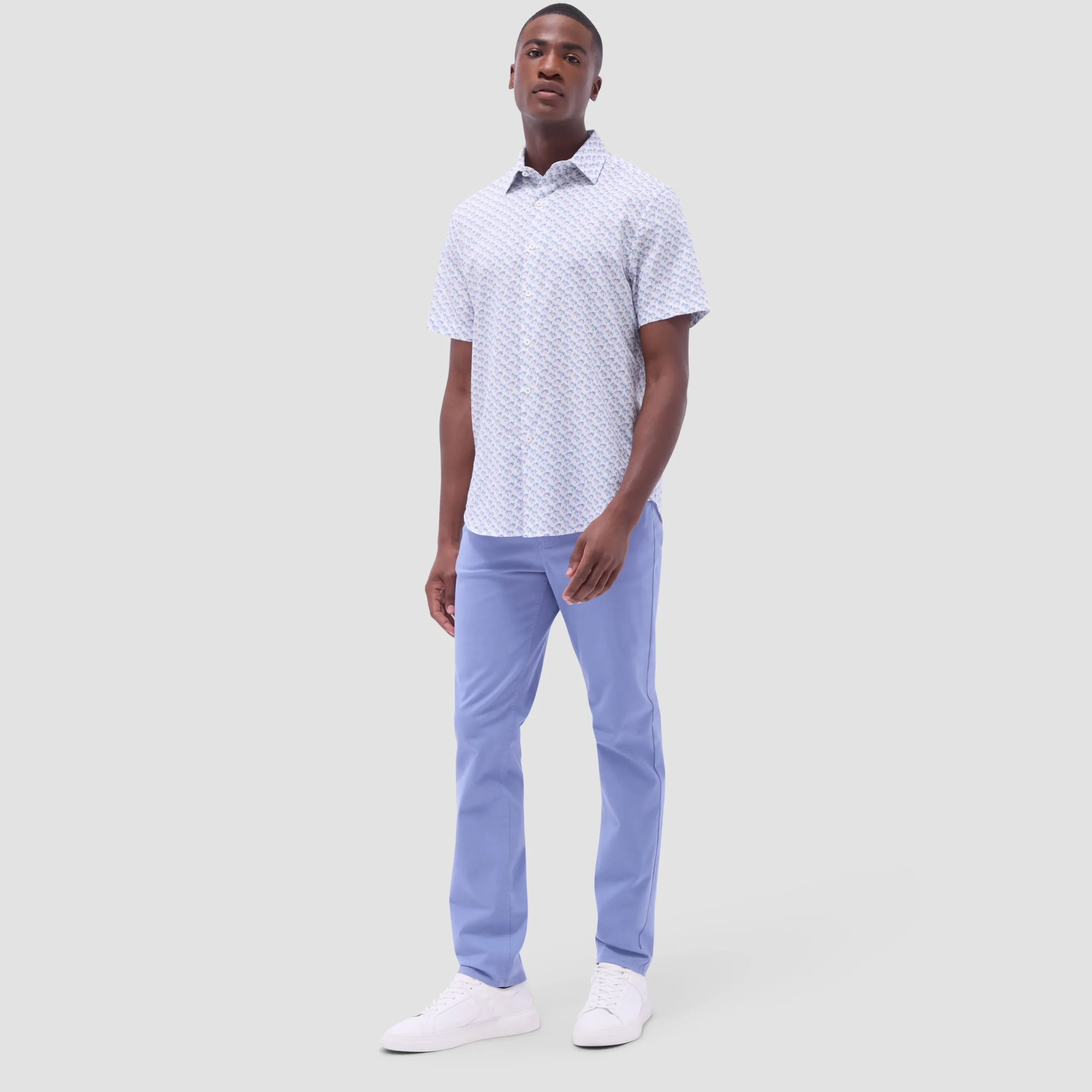 Orson Palm Tree Short-Sleeve Shirt