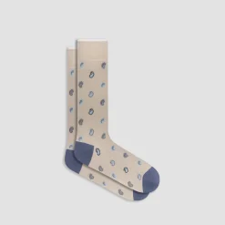 Paisley Mid-Calf Socks