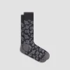 Paisley Mid-Calf Socks