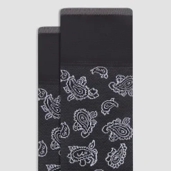 Paisley Mid-Calf Socks