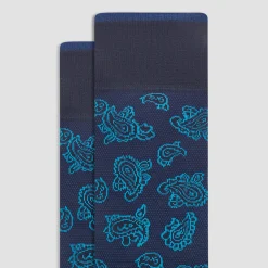 Paisley Mid-Calf Socks