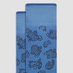 Paisley Mid-Calf Socks
