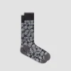 Palm Leaf Mid-Calf Socks