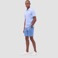 Palm Tree Jacquard Polo Shirt