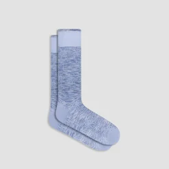 Palm Tree Melange Mid-Calf Socks