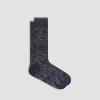 Palm Tree Melange Mid-Calf Socks