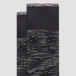 Palm Tree Melange Mid-Calf Socks