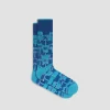 Palm Tree Mid-Calf Socks