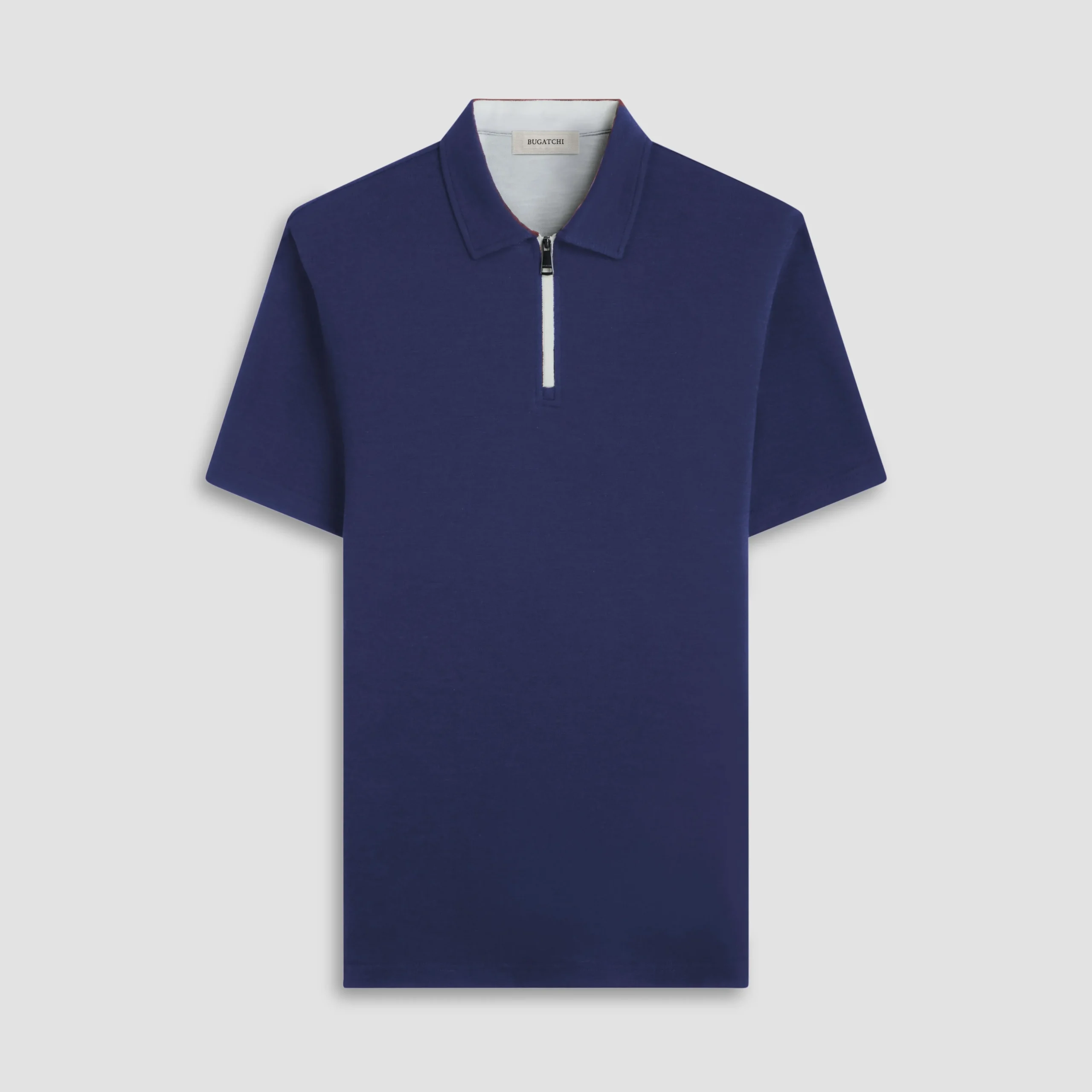 Performance Heather Quarter-Zip Polo Shirt