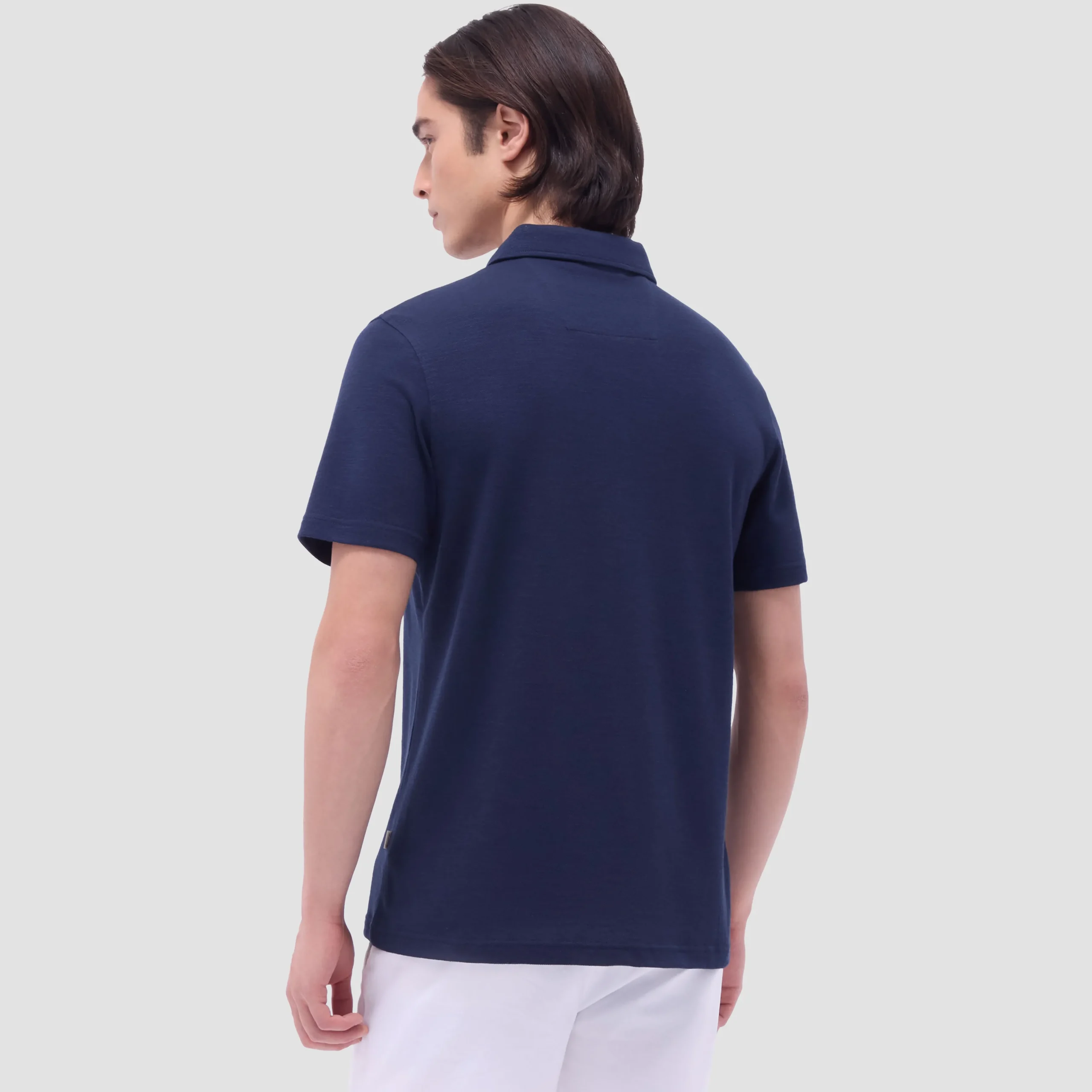 Performance Heather Quarter-Zip Polo Shirt