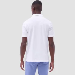 Performance Heather Quarter-Zip Polo Shirt