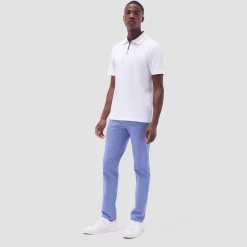 Performance Heather Quarter-Zip Polo Shirt