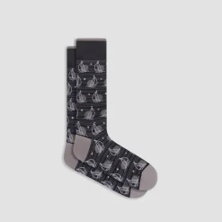 Sailboat Mid-Calf Socks