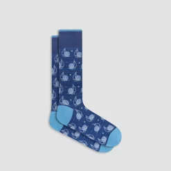 Sailboat Mid-Calf Socks