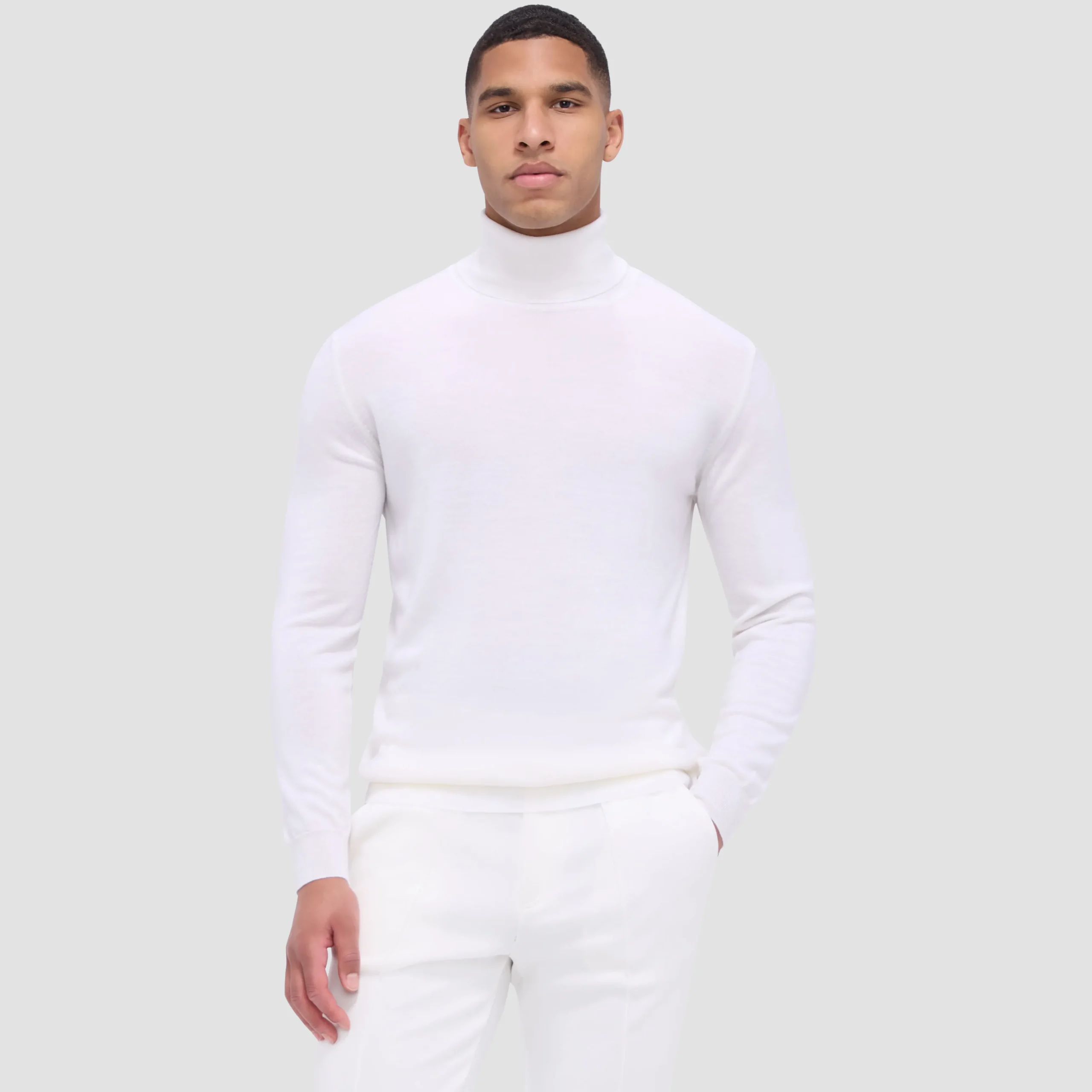 Sawyer Turtleneck Super Merino Sweater