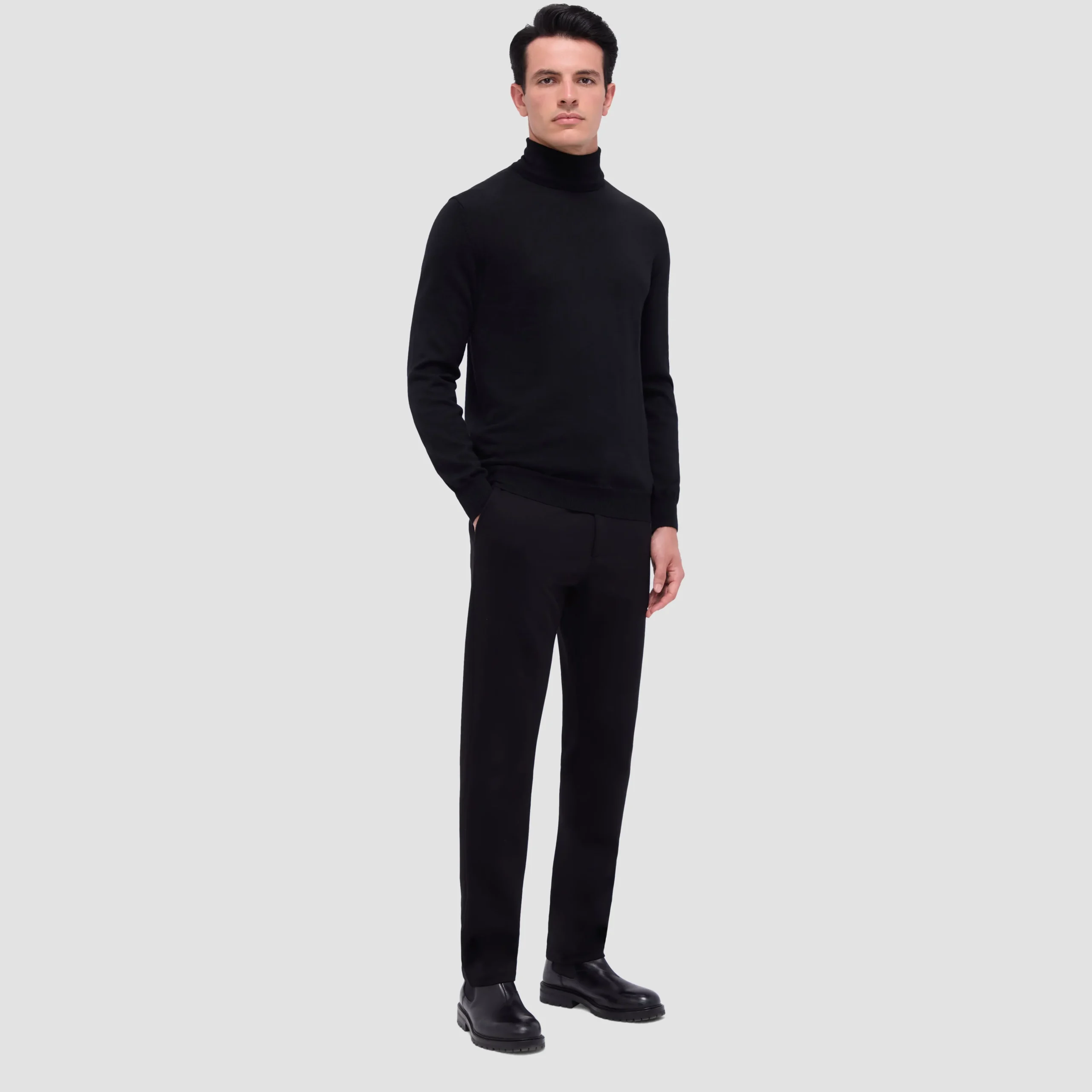 Sawyer Turtleneck Super Merino Sweater