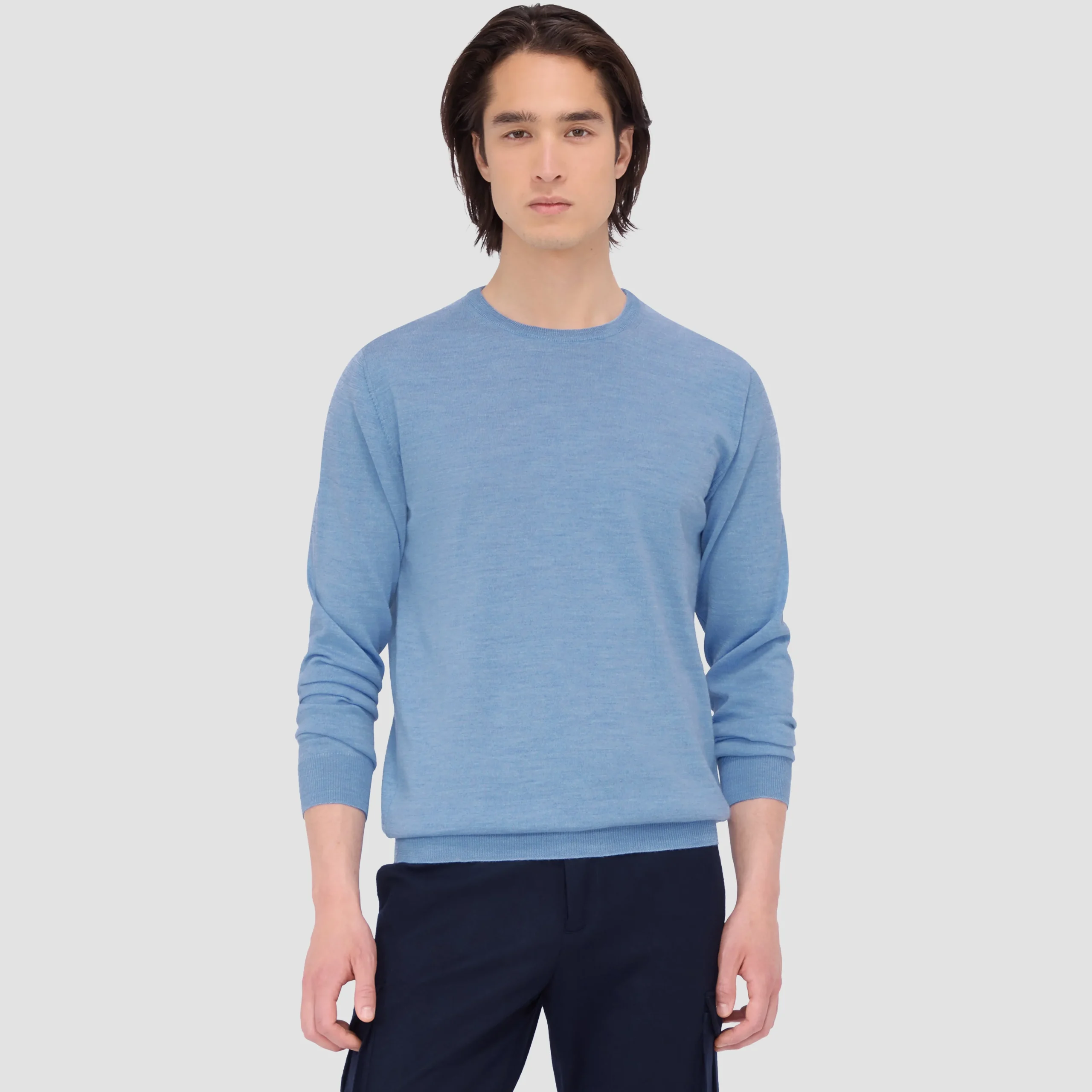 Scott Crew Neck Super Merino Sweater