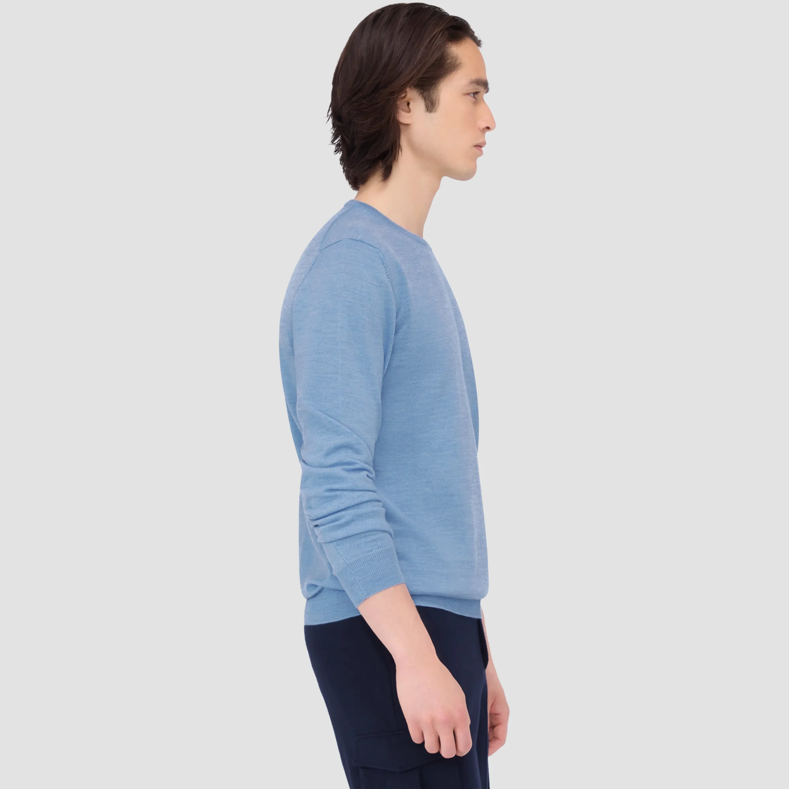 Scott Crew Neck Super Merino Sweater