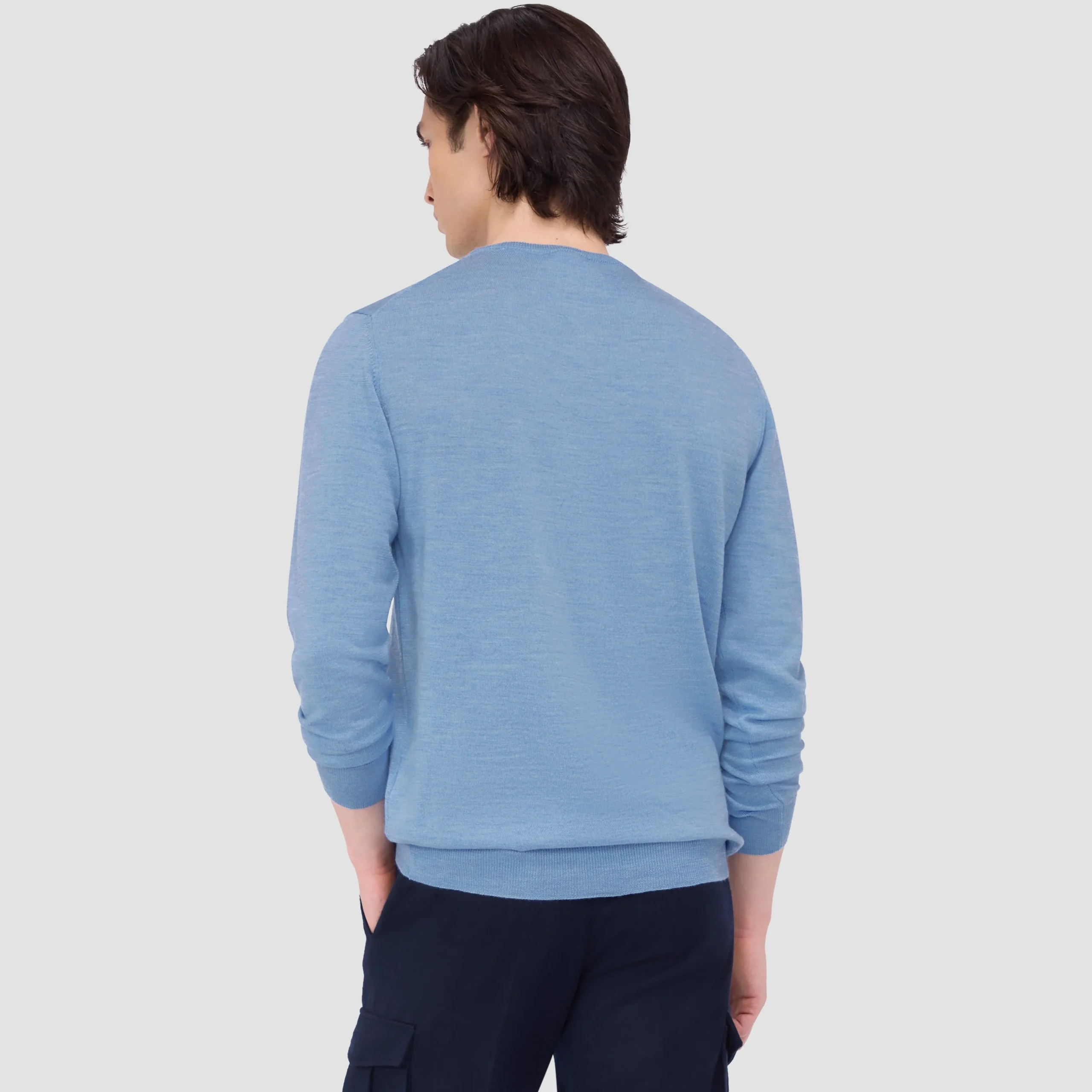 Scott Crew Neck Super Merino Sweater