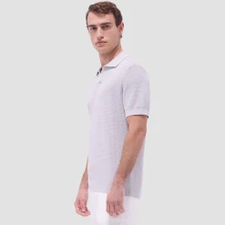Seed Rib Short Sleeve Johnny Sweater