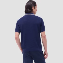 Seed Rib Short Sleeve Johnny Sweater
