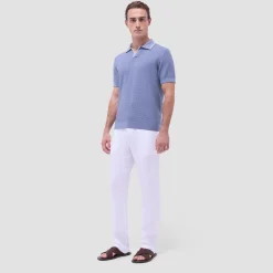 Seed Rib Short Sleeve Johnny Sweater