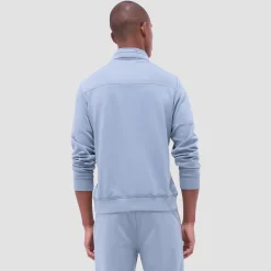 Soft Touch Solid Quarter-Zip Pullover With Hood