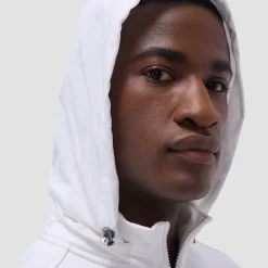 Soft Touch Solid Quarter-Zip Pullover With Hood