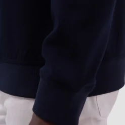 Soft Touch Solid Quarter-Zip Pullover With Hood