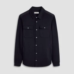 Soft Touch Solid Shirt Jacket